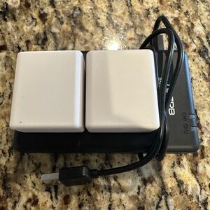 2 Arlo Pro 3 Security Camera Batteries And Compatible USB Charger New Opened Box